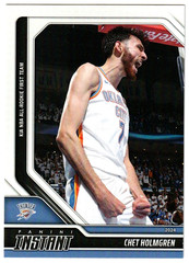 2023-24 PANINI NBA CHET HOLMGREN ALL ROOKIE TEAM RC #573 THUNDER IN STOCK