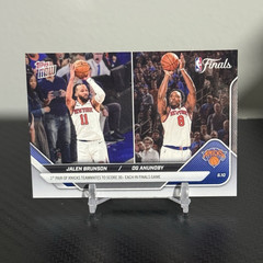 Topps Now 2026 NBA Finals Jalen Brunson OG Anunoby Knicks #338