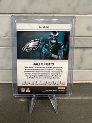 2023 Panini Donruss Elite – Spellbound Jalen Hurts “H” #SB-JH1 Green