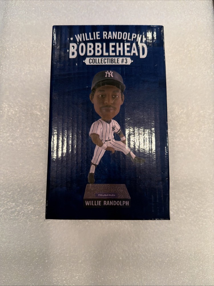 2024 NEW YORK YANKEES WILLIE RANDOLPH BOBBLEHEAD SGA 8/8/2024