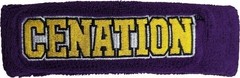 JOHN CENA Purple Cenation U Can&rsquo;t See Me Headband Wristbands Set