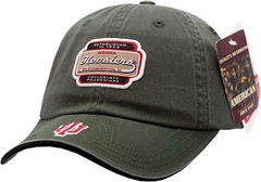 Indiana Hoosiers Adjustable Strap American Needle Olive GreenHat