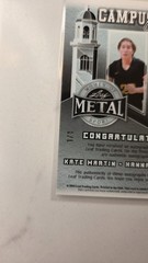 2024 LEAF METAL IOWA CAMPUS COLORS 1/ 1 KATE MARTIN/HANNAH STUELKE DUAL AUTO