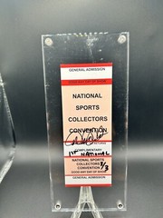 Derek Jeter Signed NSCC Ticket 1/3