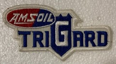 Amsoil Trigard System Embroidered Patch 2-1/2&Prime; x 4-3/4&Prime; Vintage used