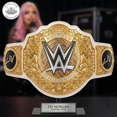 Liv Morgan World Heavyweight Championship Wrestling Title Belt 4mm Replica