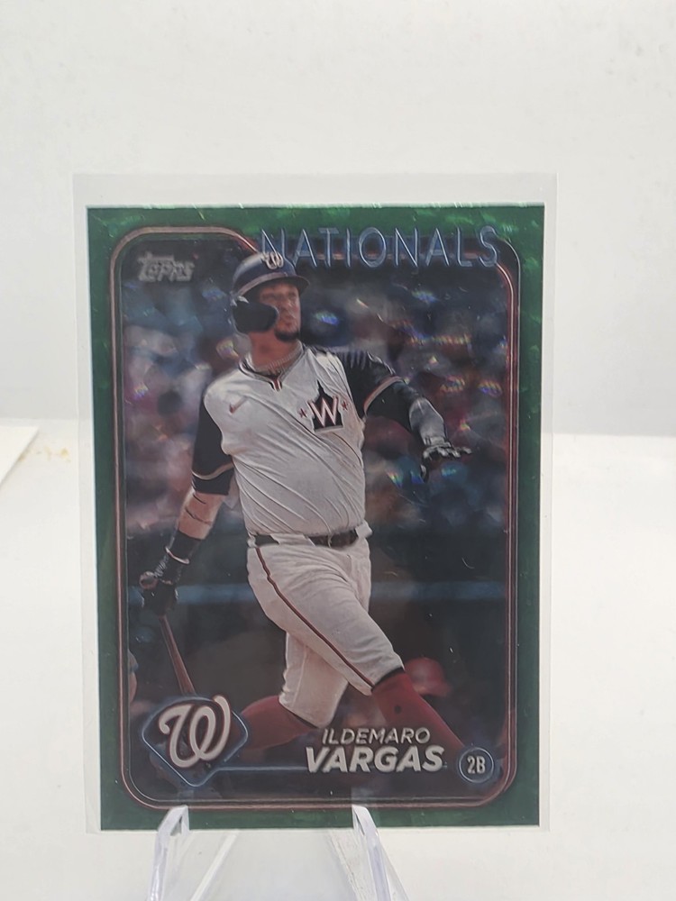 Ildemaro Vargas 2024 Topps Update #US303 Green Crackle Foilboard /499