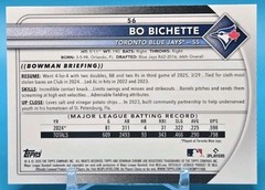 2025 Bowman Chrome Baseball #56 (Pink Mojo Refractor) BO BICHETTE [157/199]