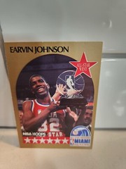 1990-91 NBA Hoops All-Star #18 Magic Johnson NBA HOF Los Angeles Lakers