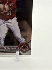 2022 Bowman Draft Chrome Sal Stewart 1st Rookie RC #BDC-122 Cincinnati Reds