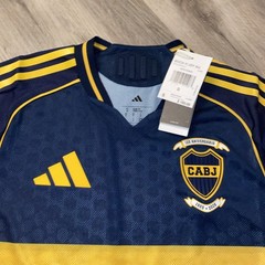 Adidas Boca Juniors 25/26 Indigo Gold Home Authentic Jersey Size Small JJ4282