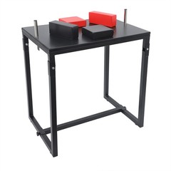 Foldable Arm Wrestling Table W/ Elbow & Forearm Pad Professional Battle Table
