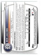 Ben Jacobs (RC) 1st Bowman Chrome BDC-141 Rookie 2025