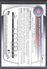 2025 Bowman Chrome 1st Josiah Hartshorn #BDC-21 Refractor