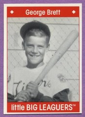 George Brett Kansas City Royals 1990 Little Big Leaguers Book Insert Card (No #)