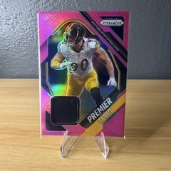 Panini 2025 Prizm Premier Jerseys Memorabilia T.J. Watt Steelers PJY-TJW
