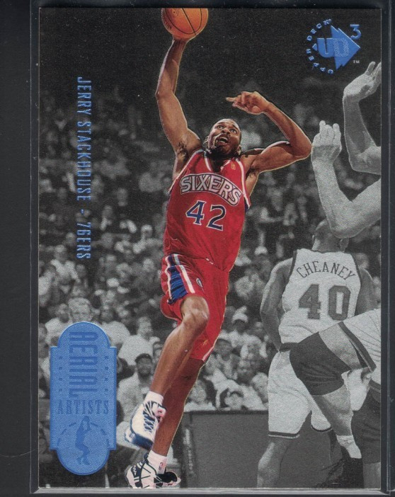 1997-98 Upper Deck UD3 Jerry Stackhouse #60 Philadelphia 76ers