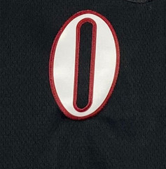Tyrese Maxey #0 Jersey, Embroidered,Black