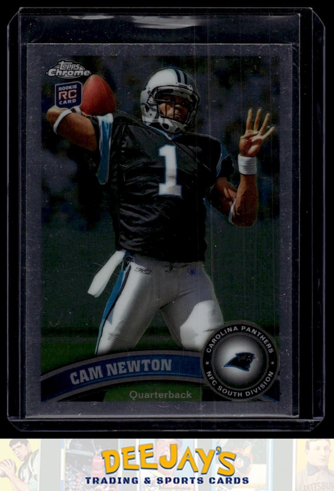 2011 Topps Chrome #1 Cam Newton Rookie Carolina Panthers