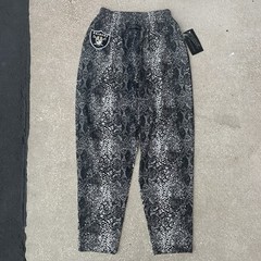 Vintage Los Angeles Raiders Zubaz Pants 80s 90s USA Made Men’s S Snakeskin Nwa