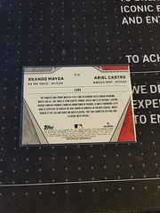 2024 Bowman Chrome – International Impact Brando Mayea, Ariel Castro #II-10 (RC)