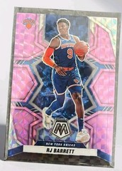 RJ Barrett 2021-22 Mosaic Pink Prizm #/49 – Low Pop SP
