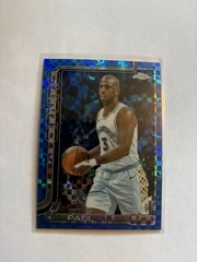 2025-26 Topps Chrome Chris Paul #219 Blue X-Fractor