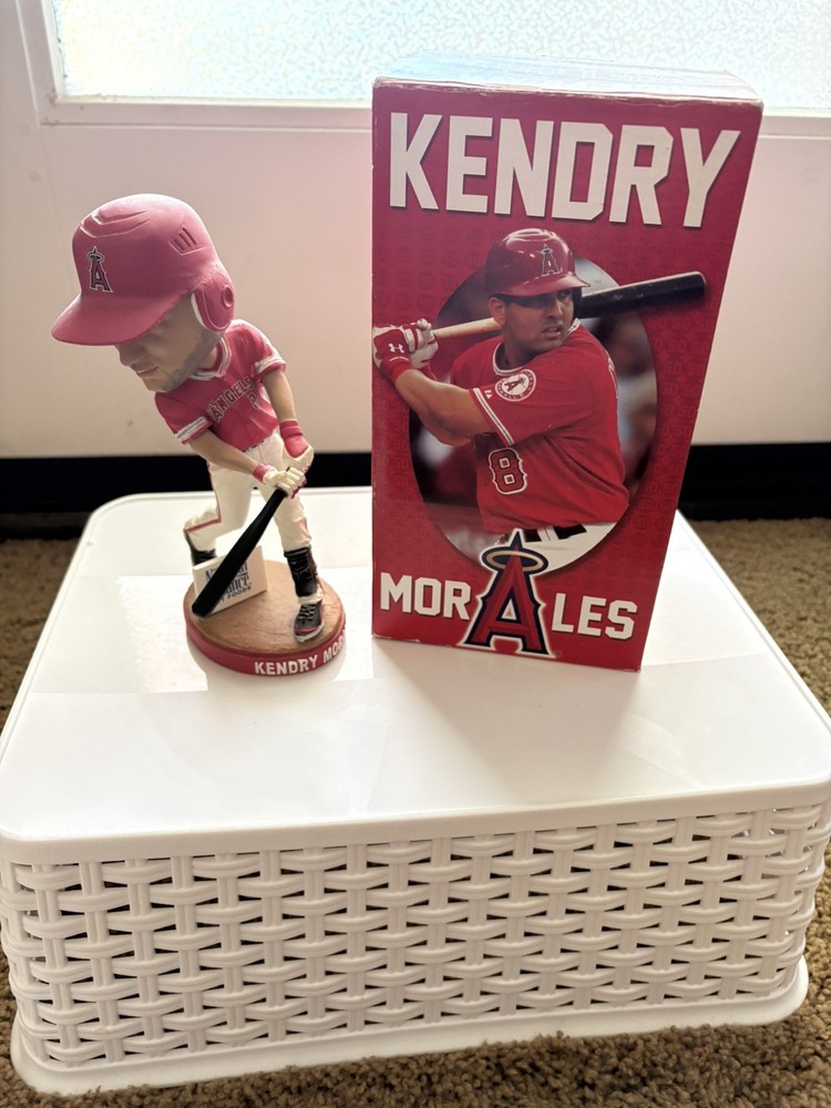 Kendry Morales Los Angeles Angels MLB 2011 SGA Bobblehead NIB SH Righty