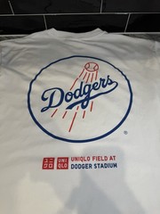 LA Dodgers Father’s Day UNIQLO T-Shirt (M) & Clear Tote Bag Bundle 6/21