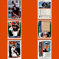 Cal Ripken Jr. Lot (50) Cards Orioles Topps HOF 90s Baseball Collection Set