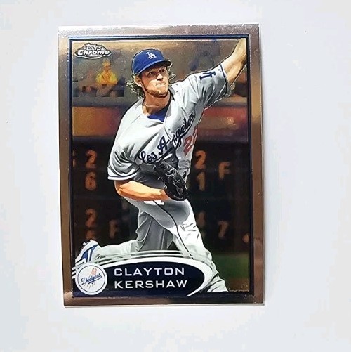 2012 Topps Chrome Clayton Kershaw – #112