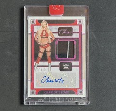 2024 Three Count WWE Charlotte Flair #MA-CFL Memorabilia Autograph Pink FOTL /10