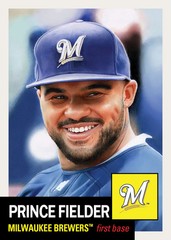 2026 Topps Living Set Card 929 Prince Fielder-On Hand- Only 25 Cents Shipping!