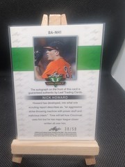 2014 Leaf Valiant – Nick Howard #BA-NH1 Orange Prismatic /50 (AU, RC) Reds
