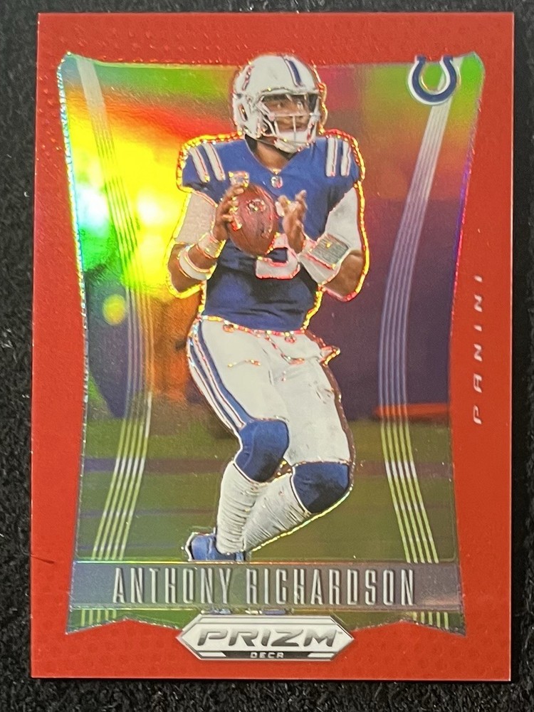 2024 Panini Prizm Deca Prizms Red #130 Anthony Richardson COLTS /199 SP