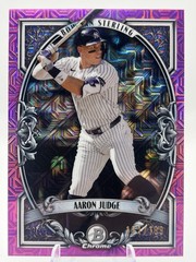 2026 Bowman CHROME Sterling AARON JUDGE /199 Pink MOJO REFRACTOR Yankees