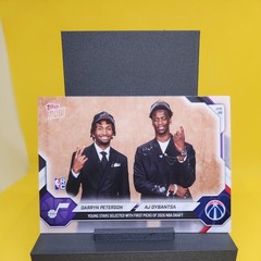 Darryn Peterson / AJ Dybantsa Draft RC – 2026 NBA Topps NOW – Card DPAJ