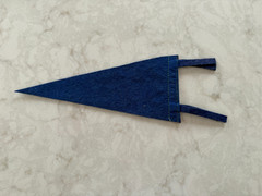 pennant – N. Carolina (University), vintage, 9 inches x 3.75 inches