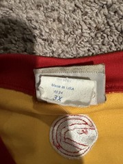Vintage ATLANTA HAWKS Hardwood Classic Majestic Stitched JERSEY Men&rsquo;s 3XL