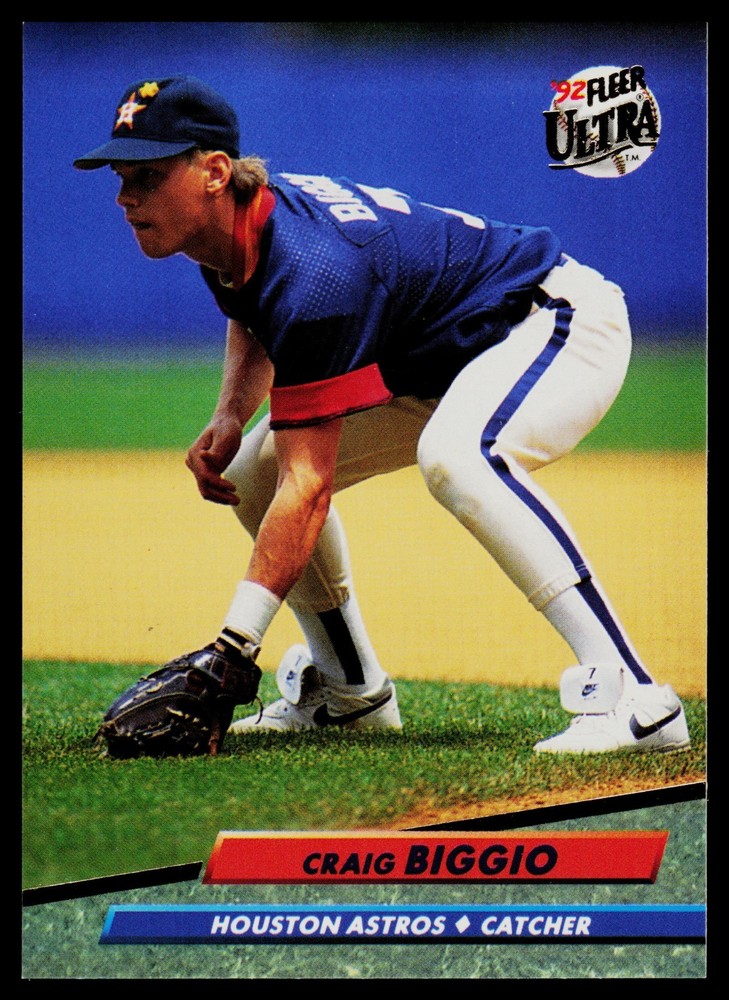 -CS- 1992 Fleer Ultra – #199 Craig Biggio (A) *Free Shipping* Astros