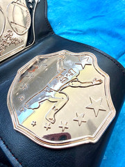 Fantasy Football Championship Belt 2MM Brass Adult Size Replica Adjustable belt