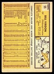 Bill Virdon 1963 Topps #55