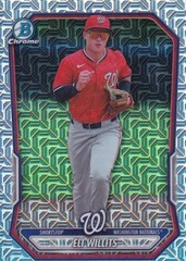 ELI WILLITS BOWMAN CHROME RC PROSPECTS MOJO REFRACTOR NATIONALS #BCP-95 2026 26