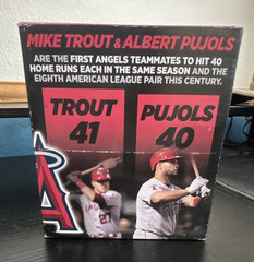 Kloanz Inc. Mike Trout & Albert Pujols Los Angeles Angels MLB Bobblehead