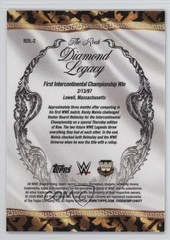 2026 Topps Chrome WWE The Rock Diamond Legacy The Rock #RDL-2 17uv