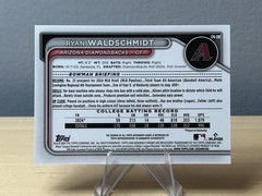 2024 Bowman Draft 1st Chrome Auto Ryan Waldschmidt #CPA-RW