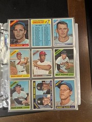 1966 Topps Complete Set /598 VG EX Mantle Mays Rose Banks Koufax Robinson Aaron