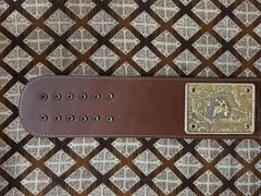 BIG GOLD World Heavyweight Championship Replica Dual Plated Tittle Belt 5mm…