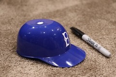 1938- 1955 Brooklyn Dodgers Robinson Vintage Stadium Ice Cream Helmet Sundae Cap