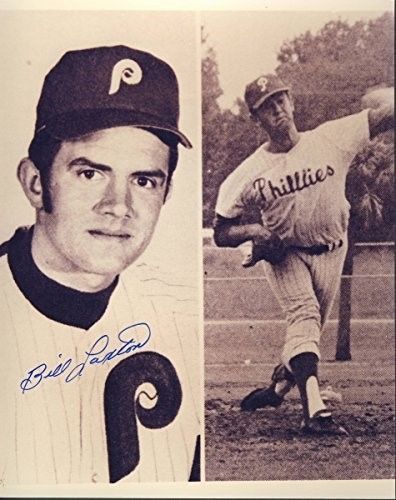 Bill Laxton Phillies Autographed/Signed 8×10 Photo 123262